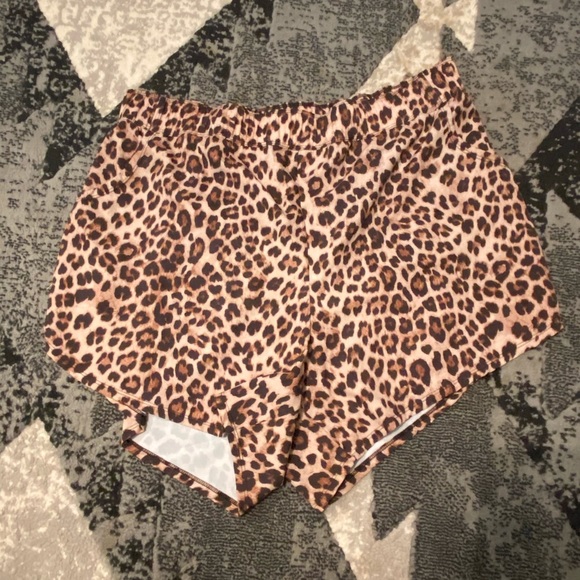 SOLD! TORRID leopard swim shorts - Picture 2 of 3